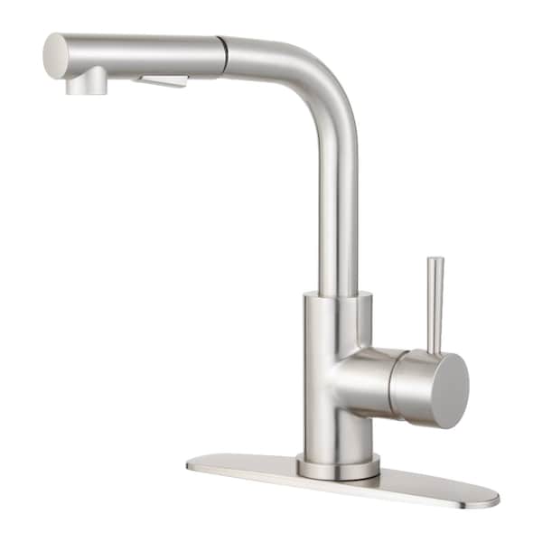 Gourmetier LS2718DL Concord Single-Handle Pull-Out Kitchen Faucet, Brushed Nickel LS2718DL - main